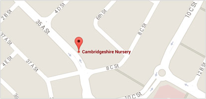 Locate CambridgeShire Nursery